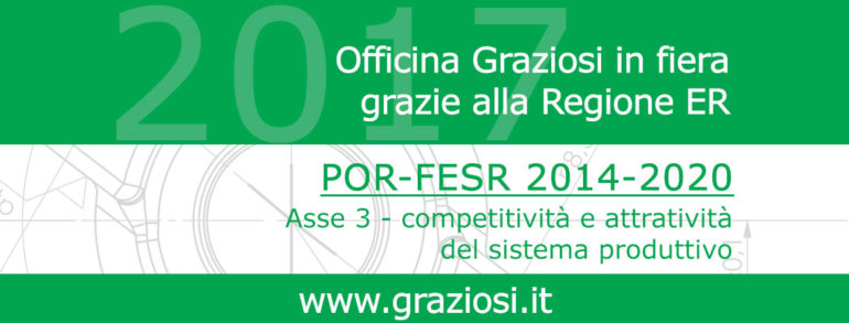 Officina Graziosi in fiera grazie alla Regione ER